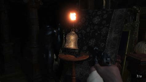How to complete the bell puzzle in Resident Evil .